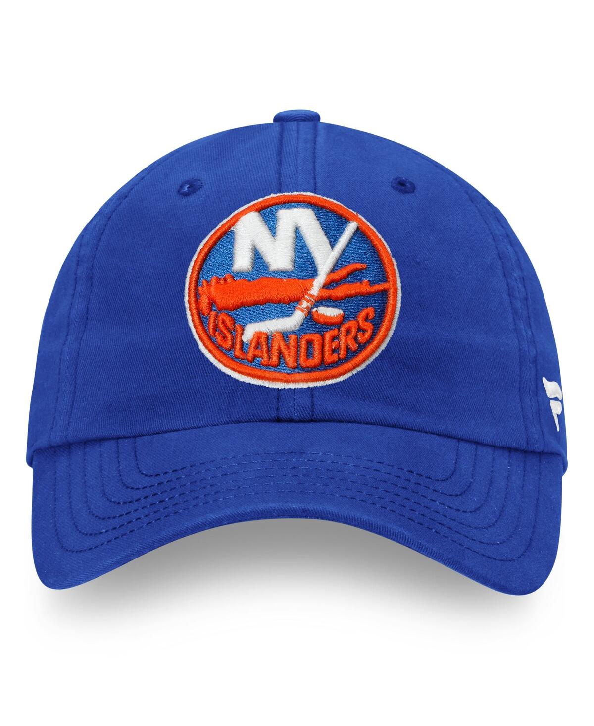 Fanatics Men's Royal New York Islanders Core Primary Logo Adjustable Hat In Royal