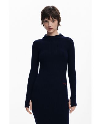 Women's Fitted dress with hood