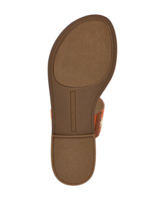 Women's Gojia Braided T-Strap Slip-On Flat Sandals