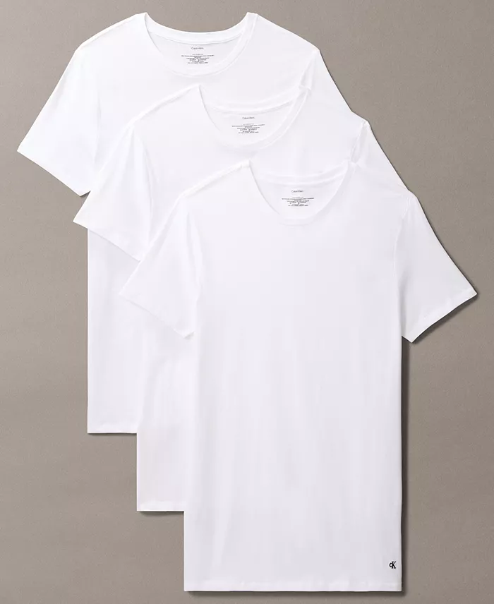 Men's Cotton Classics Crewneck T-Shirt, 3-Pack - thumbnail 5