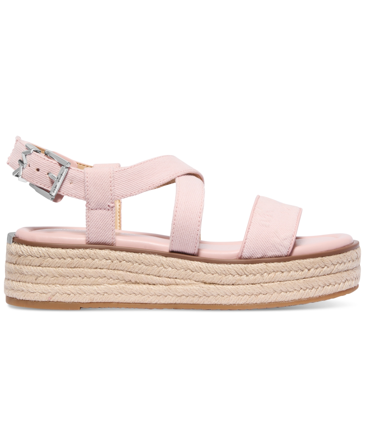 Shop Michael Kors Michael  Women's Lynn Espadrille Sandals In Rosewater