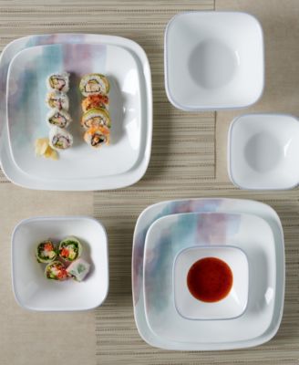 Aquarello 16 Pc. Dinnerware Set, Service for 4