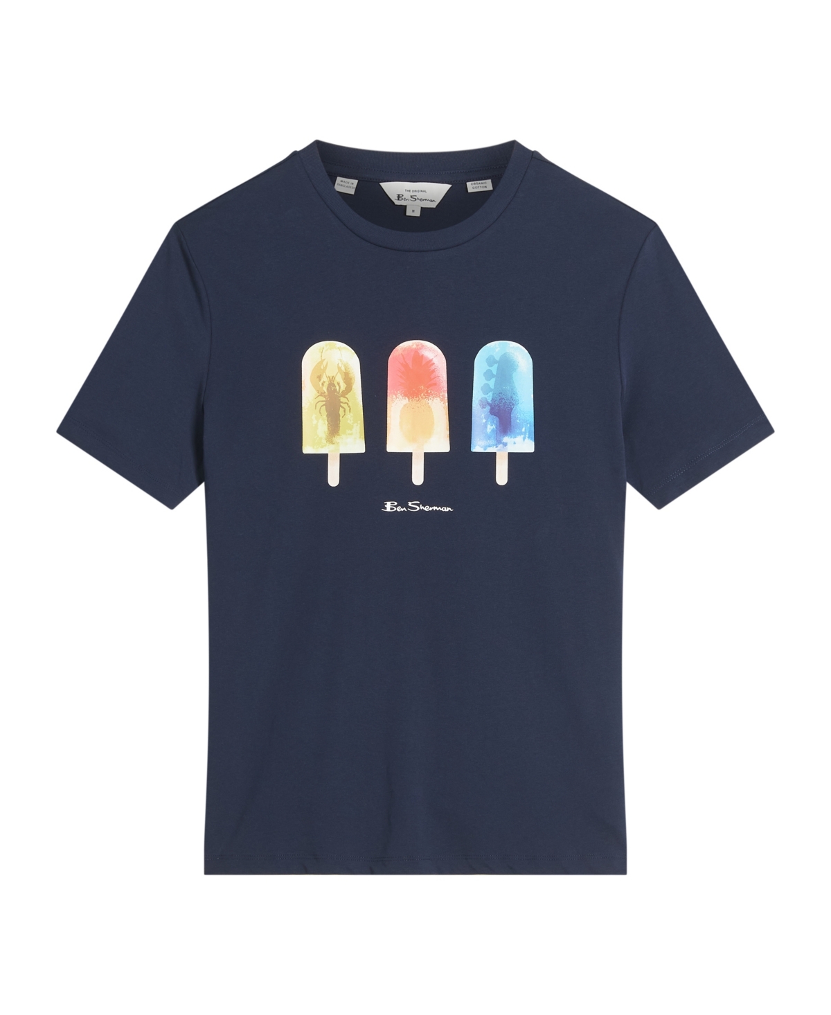 Men's Lolly Art T-Shirt - Dark navy