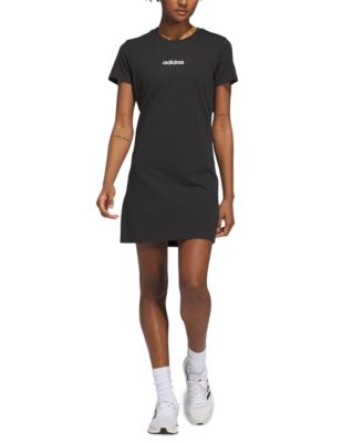 adidas - Women's Cotton Essentials Short-Sleeve T-Shirt Dress