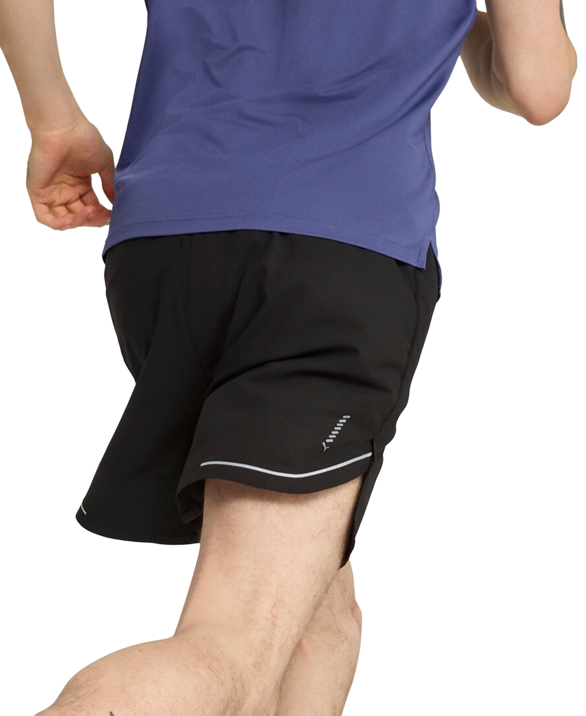Puma Men's Ultraweave Run Logo Shorts