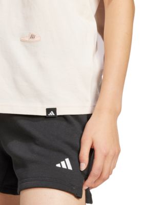 Women's Cotton Logo Slide Crewneck T-Shirt