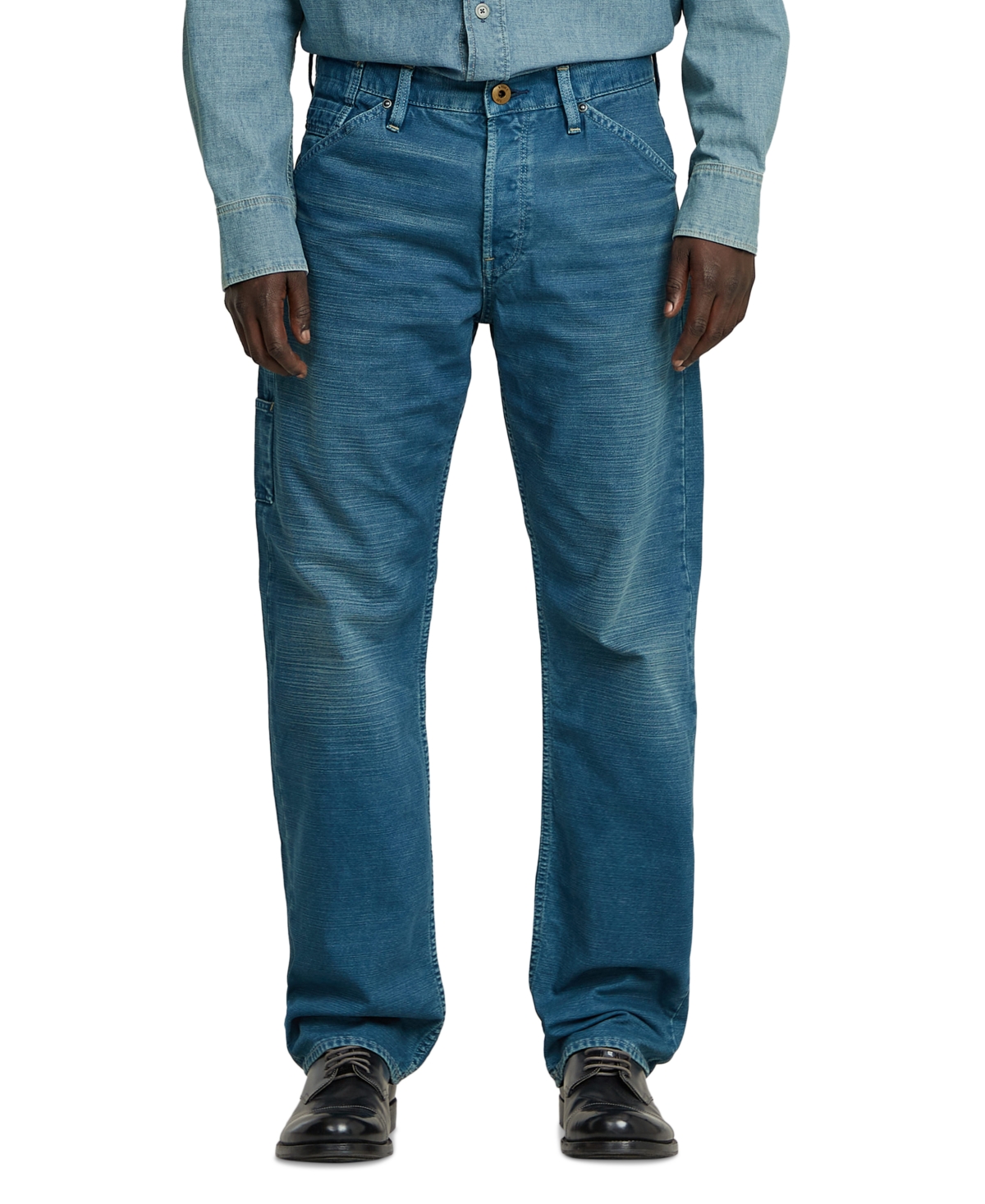 Men's Dakota Logger Straight Fit Jeans - Faded Indigo Gd