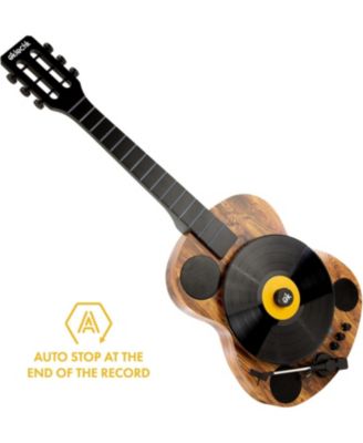 Wall-Mount Record Player, Bluetooth Amplifier w/ 3-Speed Turntable