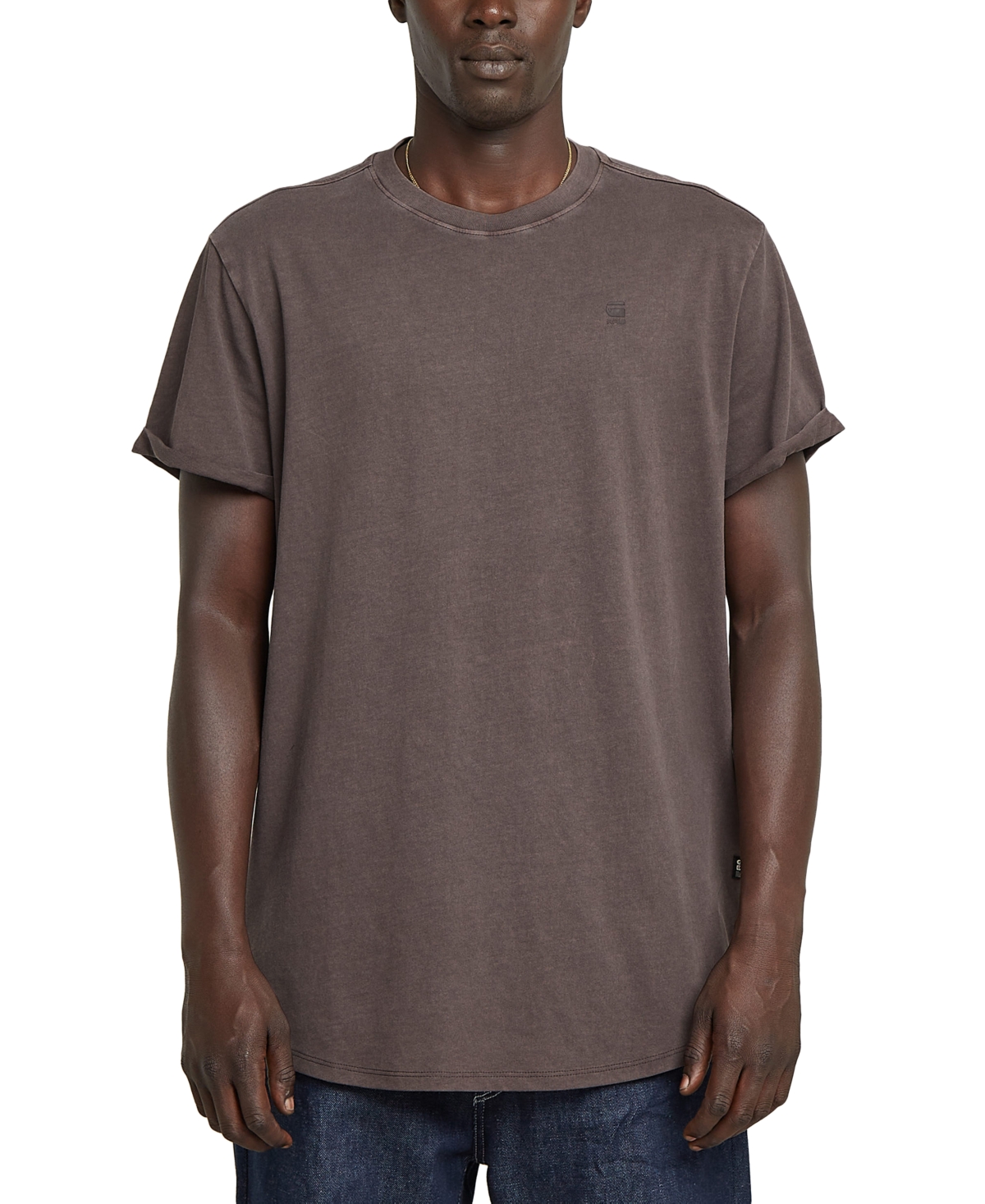G-star Raw Men's Lash Relaxed Fit Short Sleeve Crewneck Logo Graphic T-shirt In Deep Brown Gd