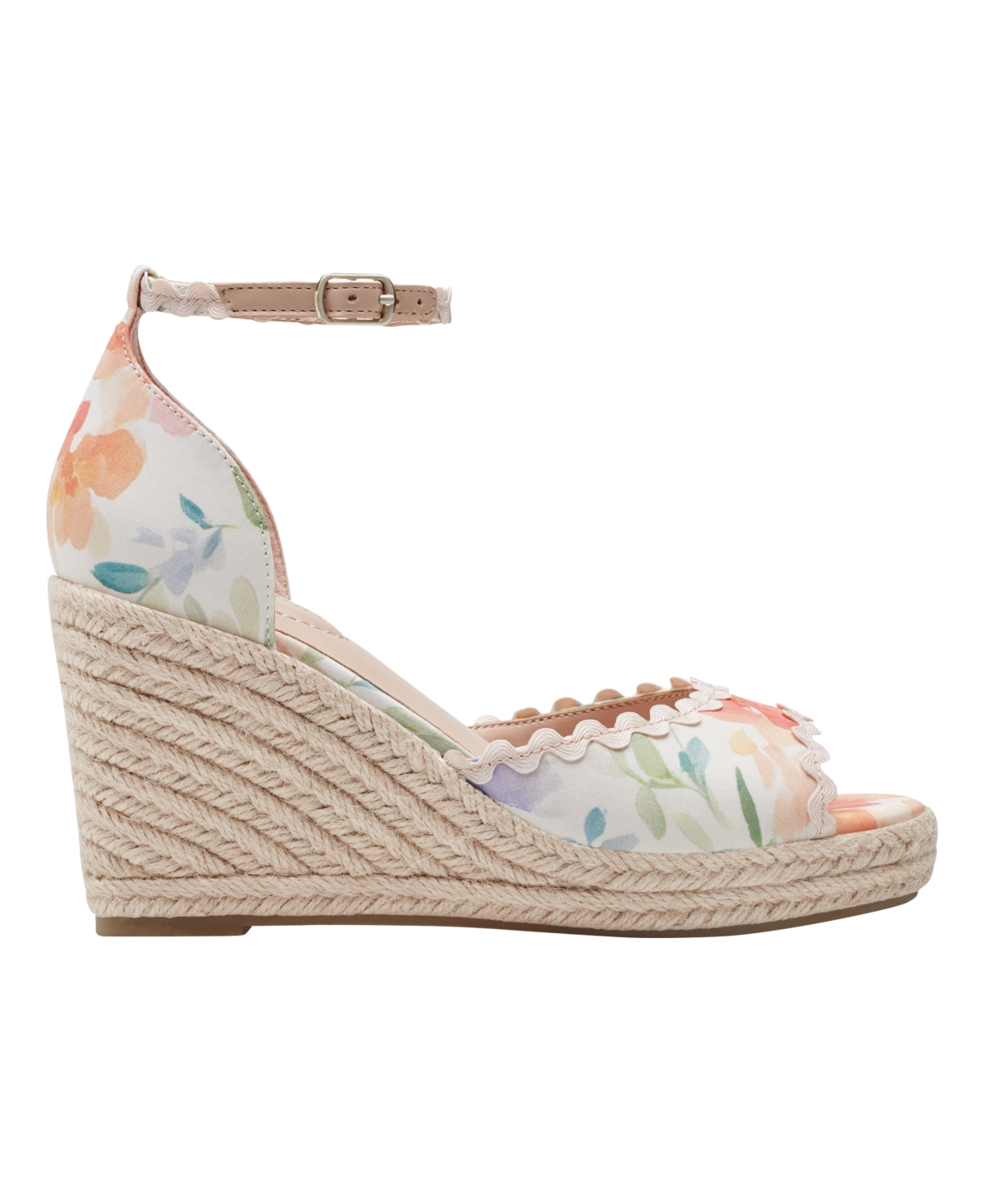 BANDOLINO WOMEN'S KENDRI ESPADRILLE WEDGE SANDALS 