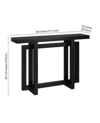 44" Breslow Wide Rectangular Console Table