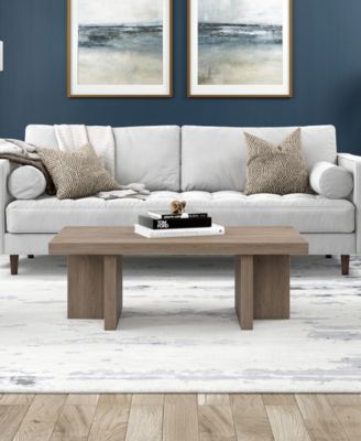 44" Dimitra Wide Rectangular Coffee Table