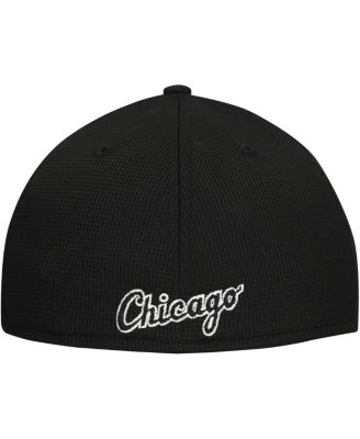 Men's Black Chicago White Sox 2025 Batting Practice 39THIRTY Flex Hat