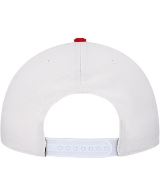 Men's White Louisville Cardinals Gridiron Clean Up Adjustable Hat