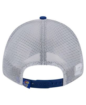 Men's Royal Kansas Jayhawks Trucker 9FORTY Adjustable Hat
