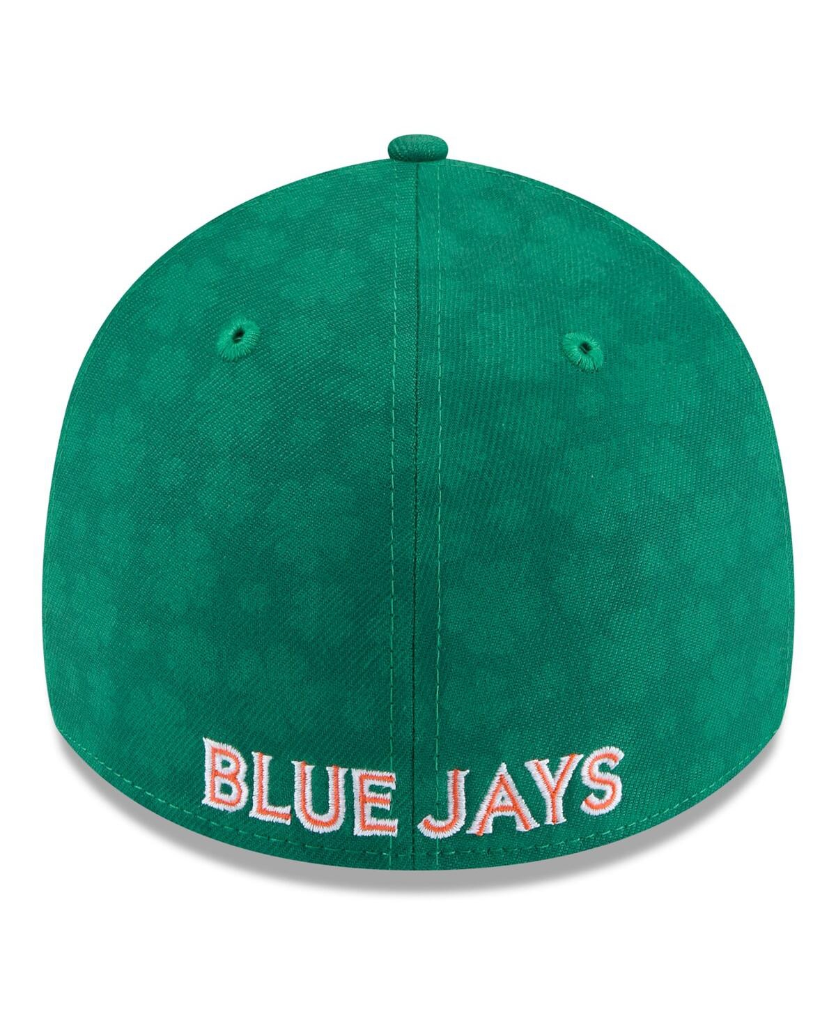 Shop New Era Men's Kelly Green Toronto Blue Jays St. Patrick's Day 39thirty Flex Hat