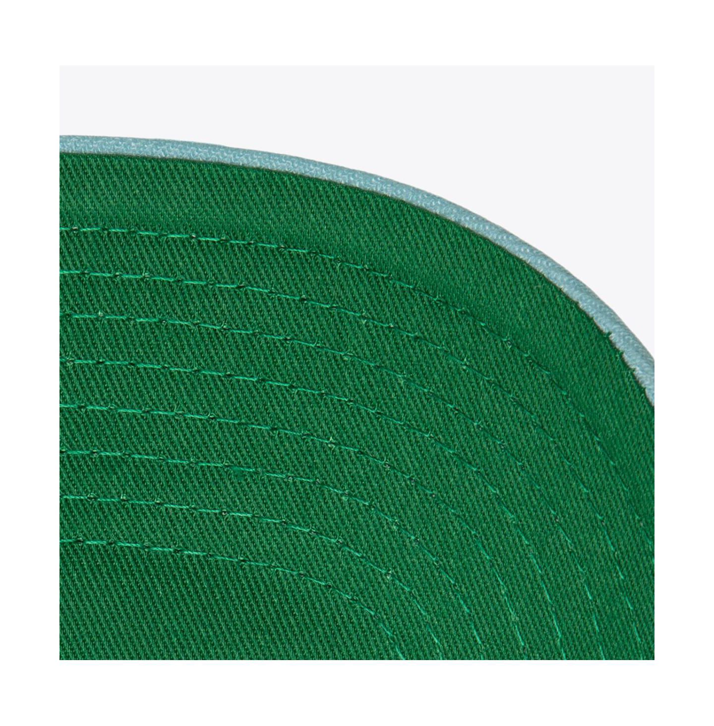 Мужская кепка Mitchell & Ness Black Seattle Kraken All In 2.0 Pro Crown Adjustable Hat — фото 2
