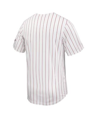 Men's White Arkansas Razorbacks Limited Baseball Jersey
