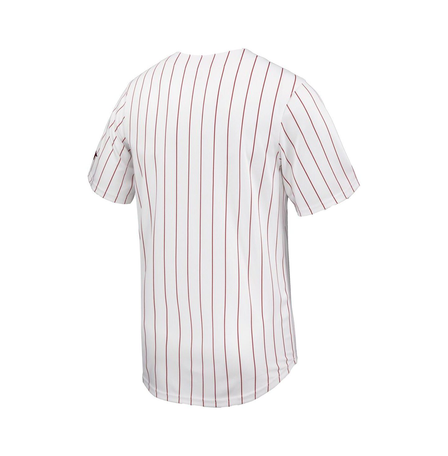 Мужской топ Nike White Arkansas Razorbacks Limited Baseball Jersey — фото 2