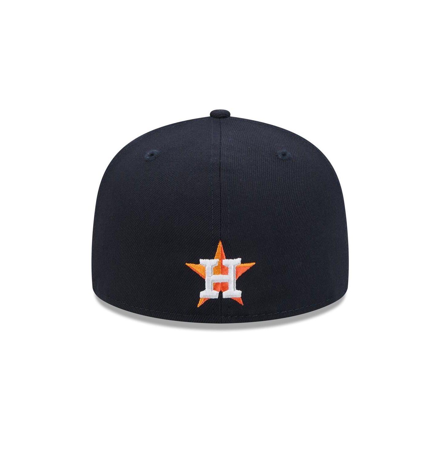 Мужская кепка New Era Navy Houston Astros Ransom 59FIFTY Fitted Hat — фото 4