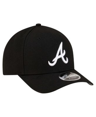 Men's Black Atlanta Braves Player Replica 9FORTY Adjustable Hat