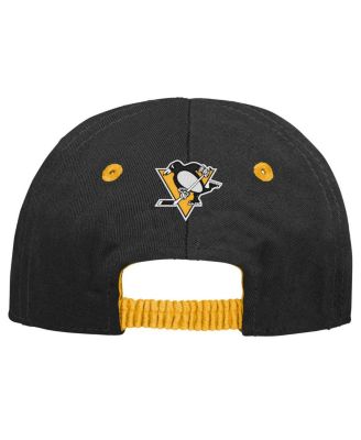 Baby Boys and Girls Black Pittsburgh Penguins My First Tail Sweep Slouch Flex&nbsp;Hat