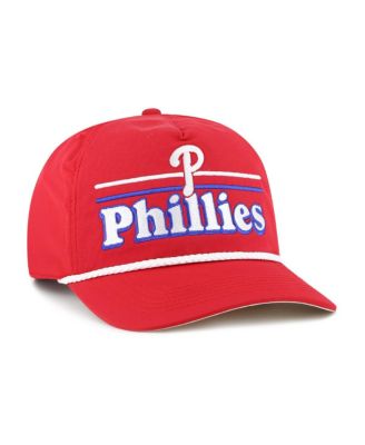 Men's Red Philadelphia Phillies Campscape Hitch Adjustable Hat
