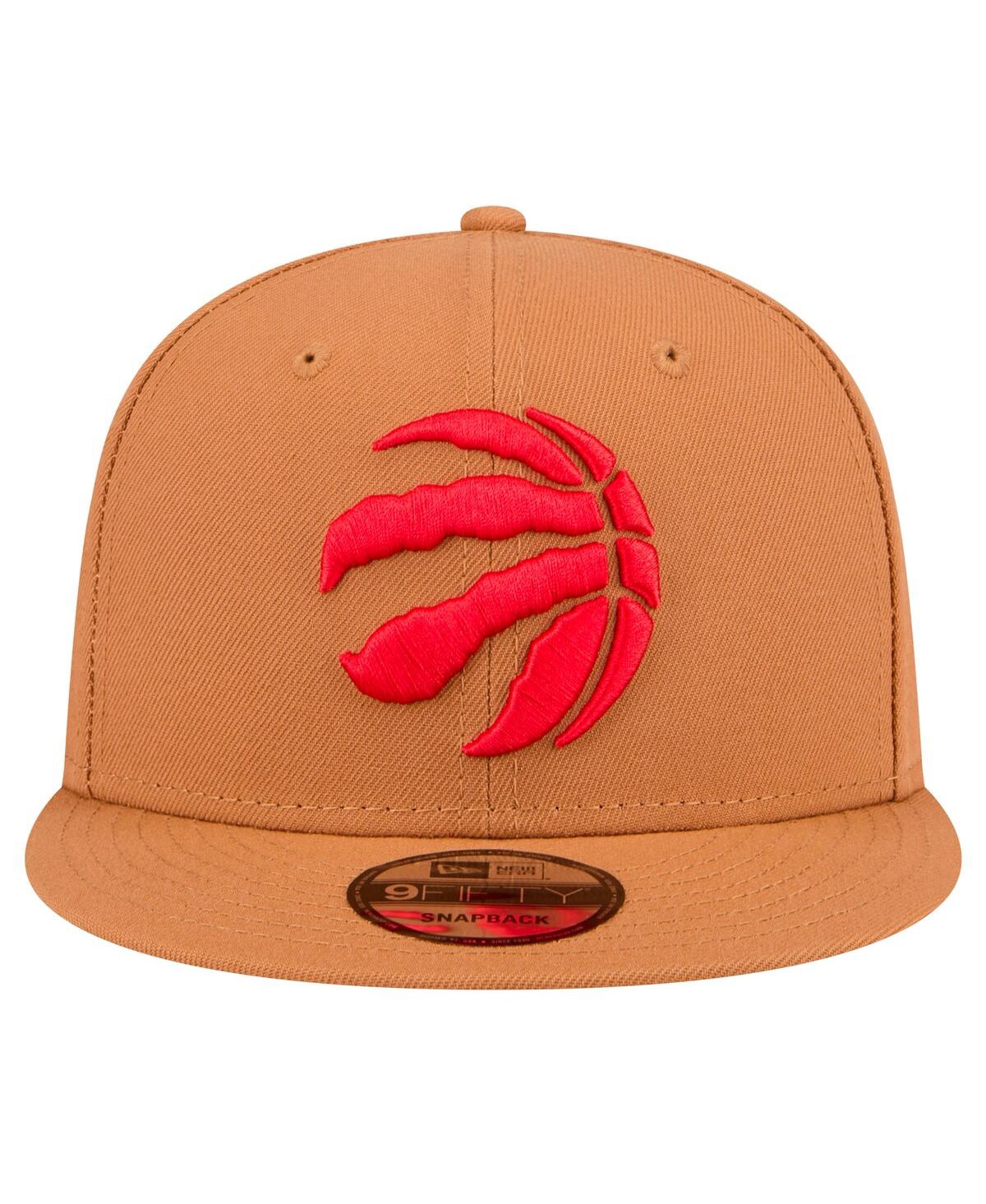 NEW ERA MEN'S TAN TORONTO RAPTORS COLOR PACK 9FIFTY SNAPBACK HAT 