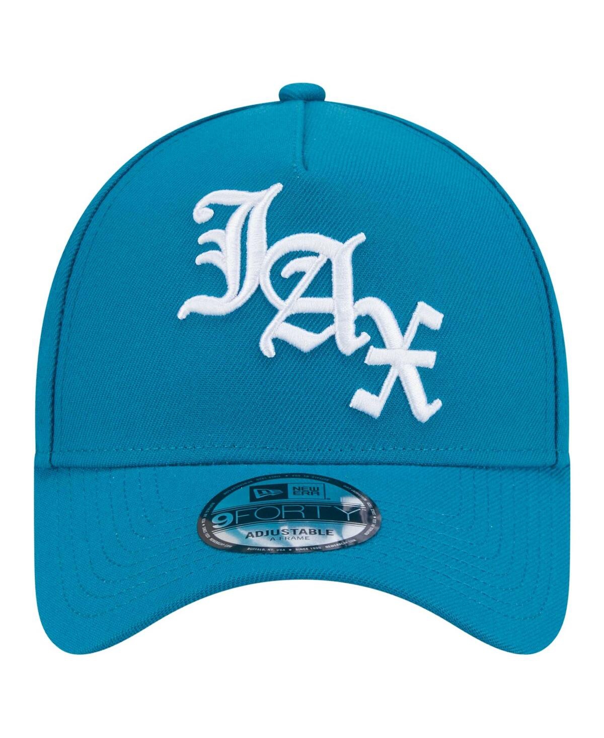 New Era Men's Teal Jacksonville Jaguars Mystic 9forty A-frame Adjustable Hat In Teal