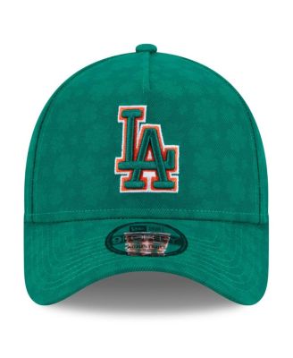 Men's Kelly Green Los Angeles Dodgers St. Patrick's Day A-Frame 9FORTY Adjustable Hat