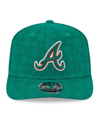 Men's Kelly Green Atlanta Braves St. Patrick's Day 9SEVENTY Adjustable Hat