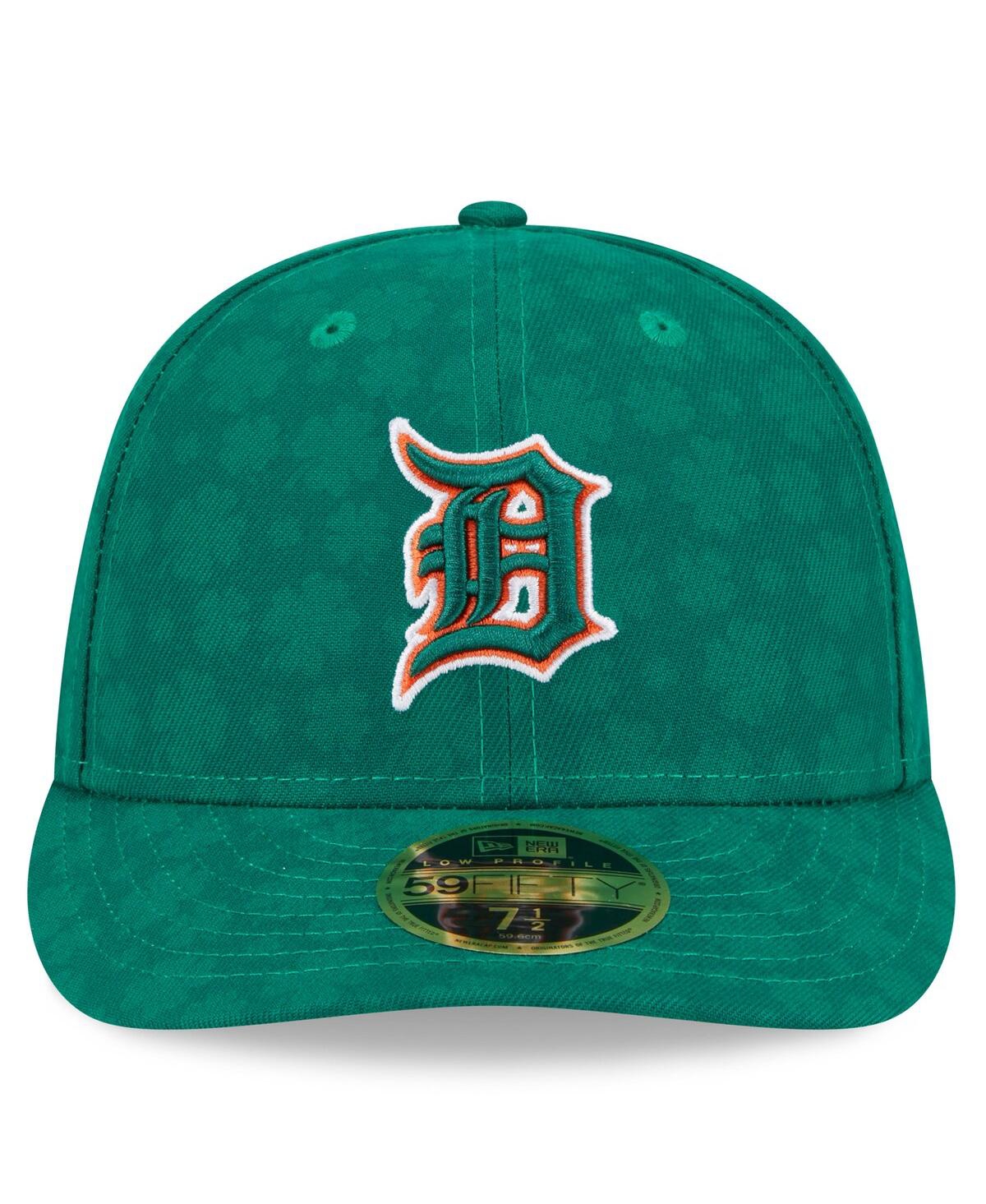 New Era Men's Kelly Green Detroit Tigers St. Patrick's Day Low Profile 59fifty Fitted Hat In Kelly Green