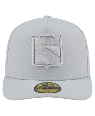 Men's Gray New York Rangers Color Pack A-Frame 59FIFTY Fitted Hat