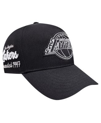 Pro Standard - Men's Black Los Angeles Lakers Paint the City Pinch Front Snapback Hat