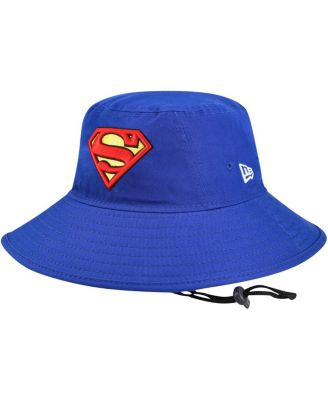 New Era - Men's Blue Superman Bucket Hat