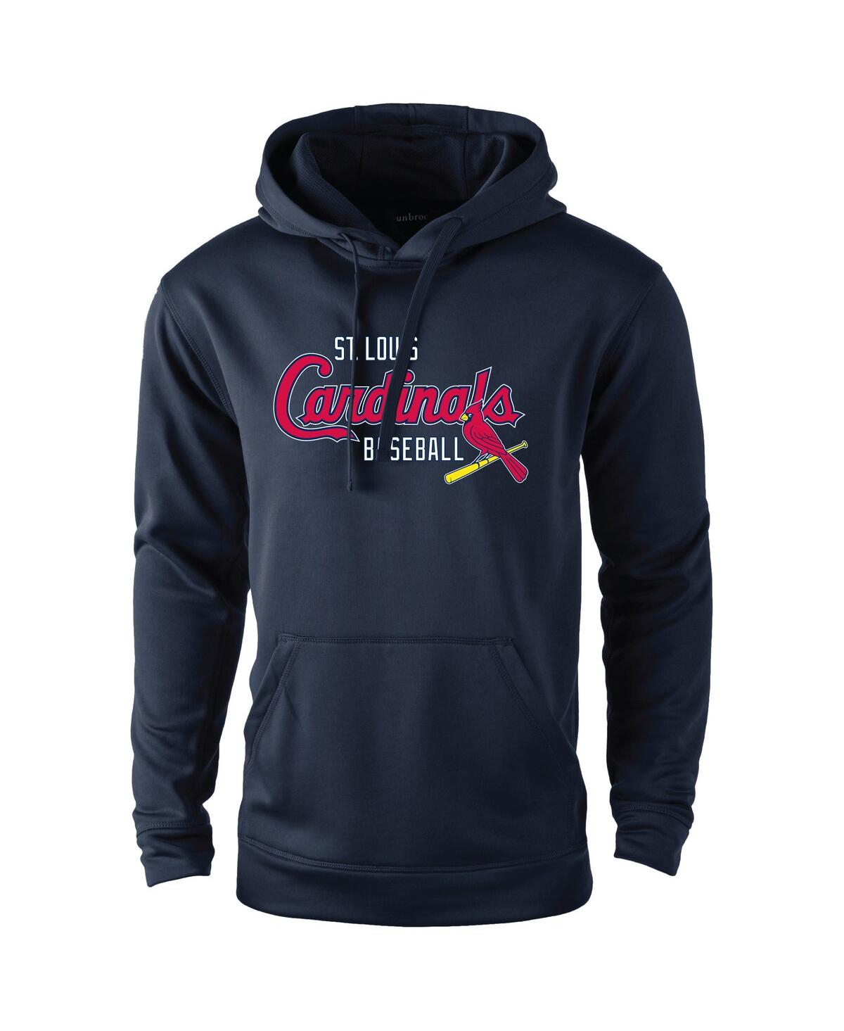 Dunbrooke Men's Navy St. Louis Cardinals Champion Pullover Hoodie In Navy