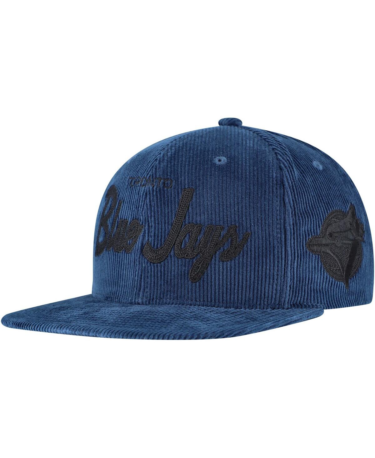 Mitchell & Ness Men's Royal Toronto Blue Jays Corduroy Snapback Hat In Royal