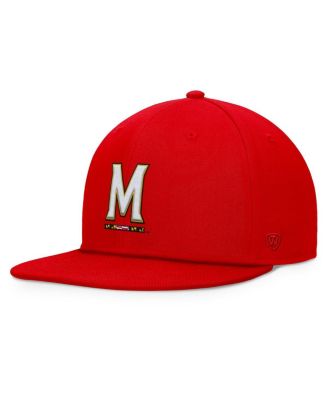 Top of the World - Men's Red Maryland Terrapins Fundamental Snapback Hat