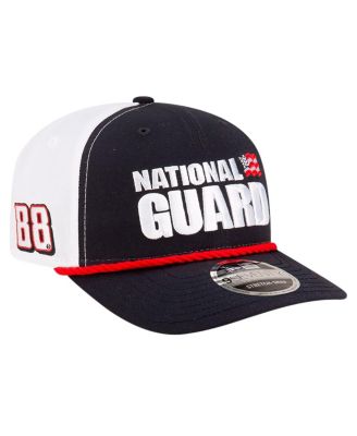 Men's Black/White Dale Earnhardt Jr. National Guard 9SEVENTY Stretch-snap Hat