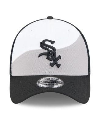Men's Gray/Black Chicago White Sox 2025 Spring Training 39THIRTY Flex Hat