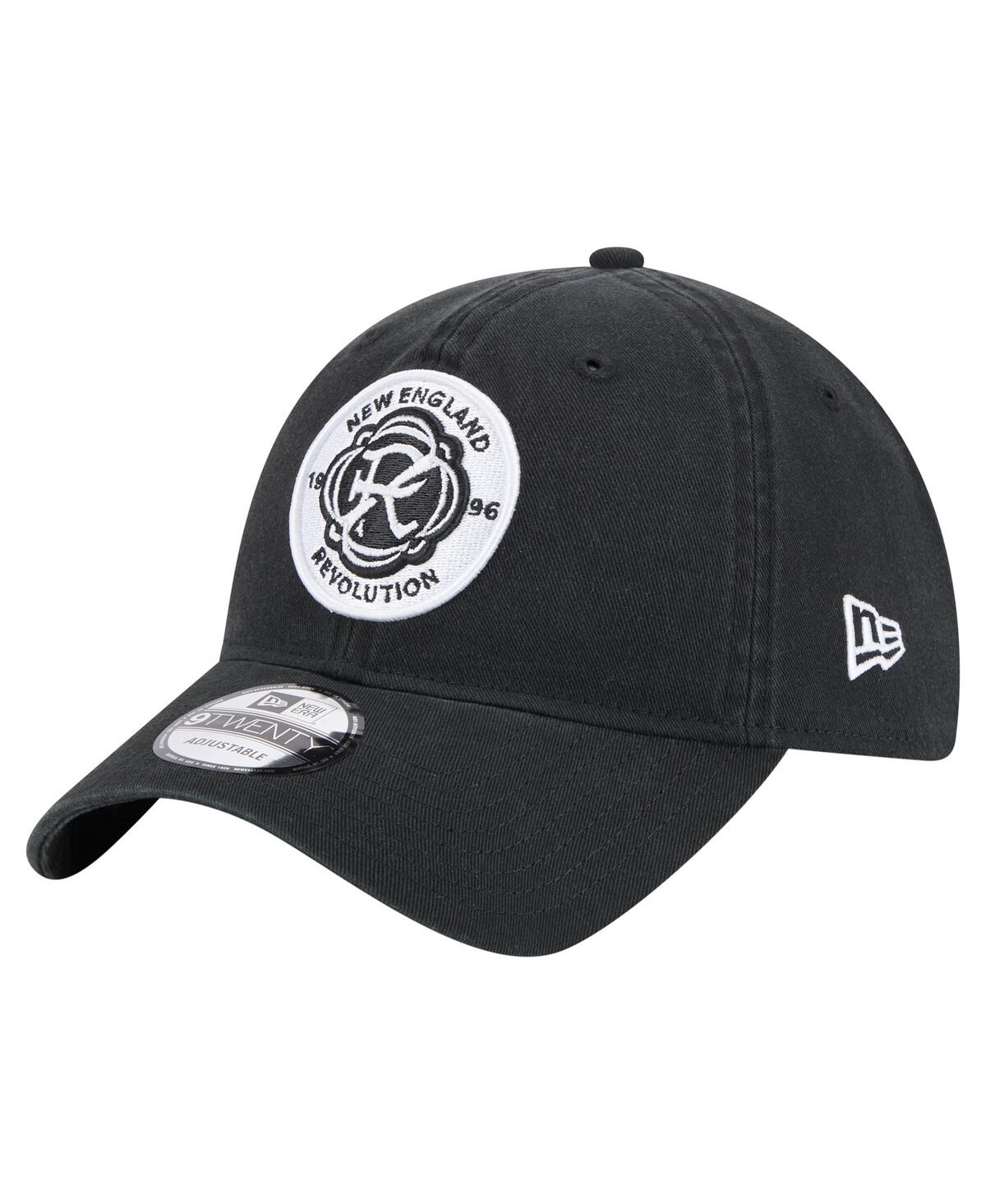 NEW ERA MEN'S BLACK NEW ENGLAND REVOLUTION 2025 KICKOFF 9TWENTY ADJUSTABLE HAT 