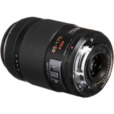 LUMIX G X Vario PZ 45-175mm f/4.0-5.6 Aspherical Lens, Black