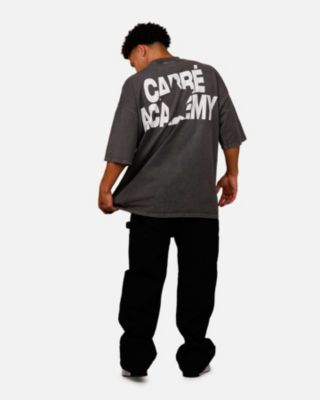 Men's Star Academy T-Shirt, S, Charcoal