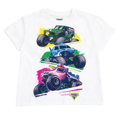 Little Girls Drop Shoulder T-Shirt and Bike Shorts Outfit Set