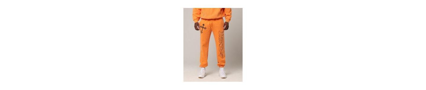 Мужские брюки SAINT MORTA Ssix Sweat Pants- Orange, XL, цвет: Оранжевый — фото 2
