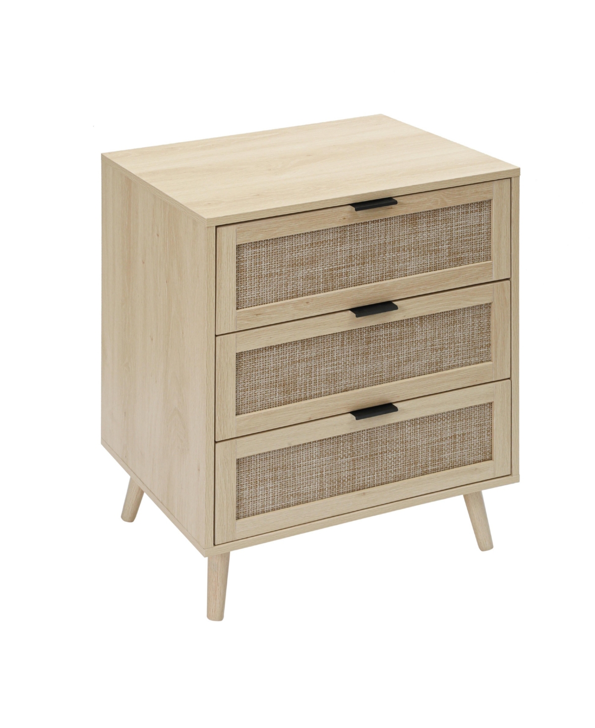 3 Drawer Cabinet, Suitable for bedroom, living room, study - Beige/khaki