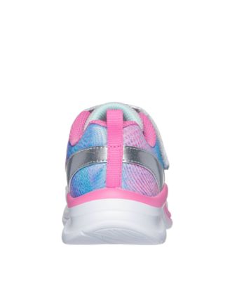 Little Girls Aloha Dream Fastening Strap Casual Sneakers From Finish Line