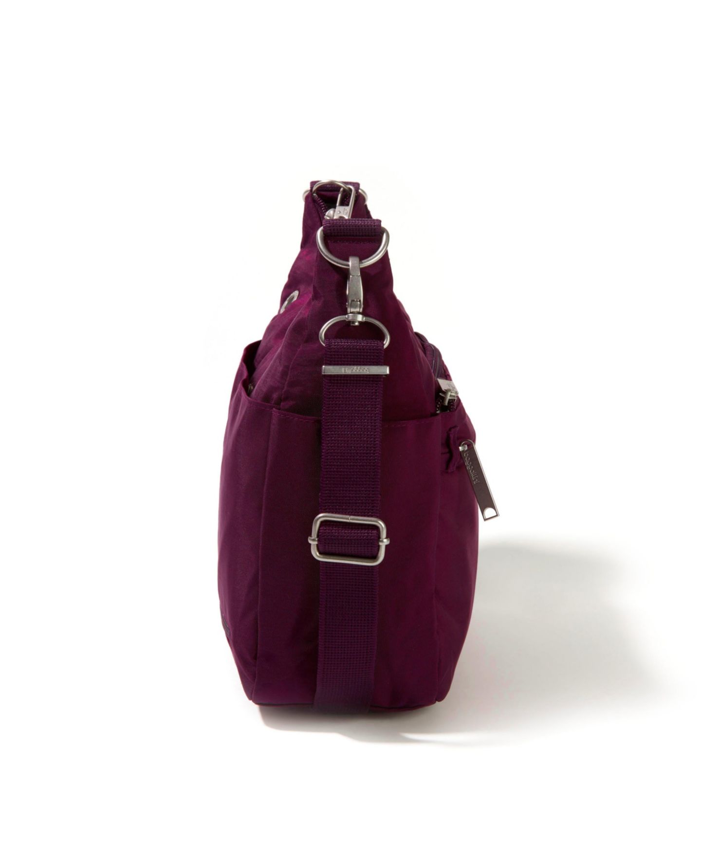 Женская сумка Baggallini Securtex Anti-Theft Free Time Crossbody, цвет: Угольный — фото 7