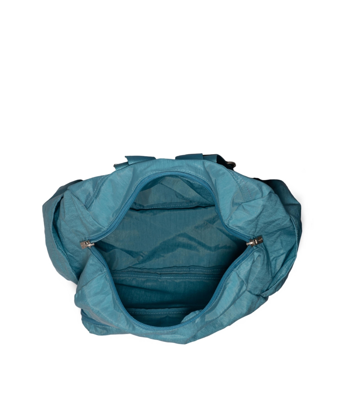 Baggallini Carryall Packable Backpack In Seaside Blue