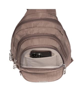 Securtex Anti-Theft Multi Zip Sling Bag
